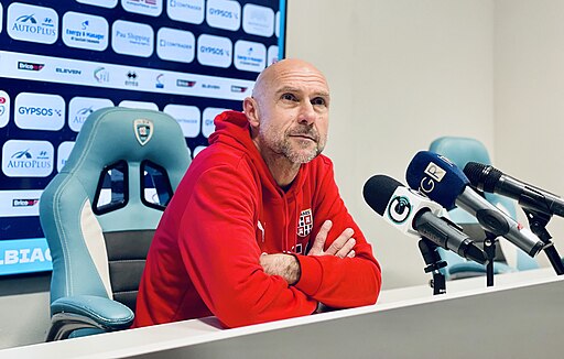 Stefano Sottili in conferenza stampa