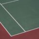 Dettaglio di un campo da tennis