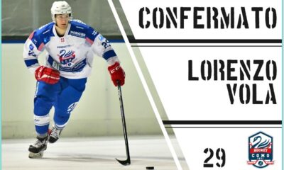 Locandina della conferma di Lorenzo Vola