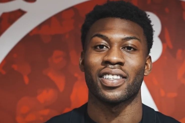 Primo piano di Timothy Fosu-Mensah