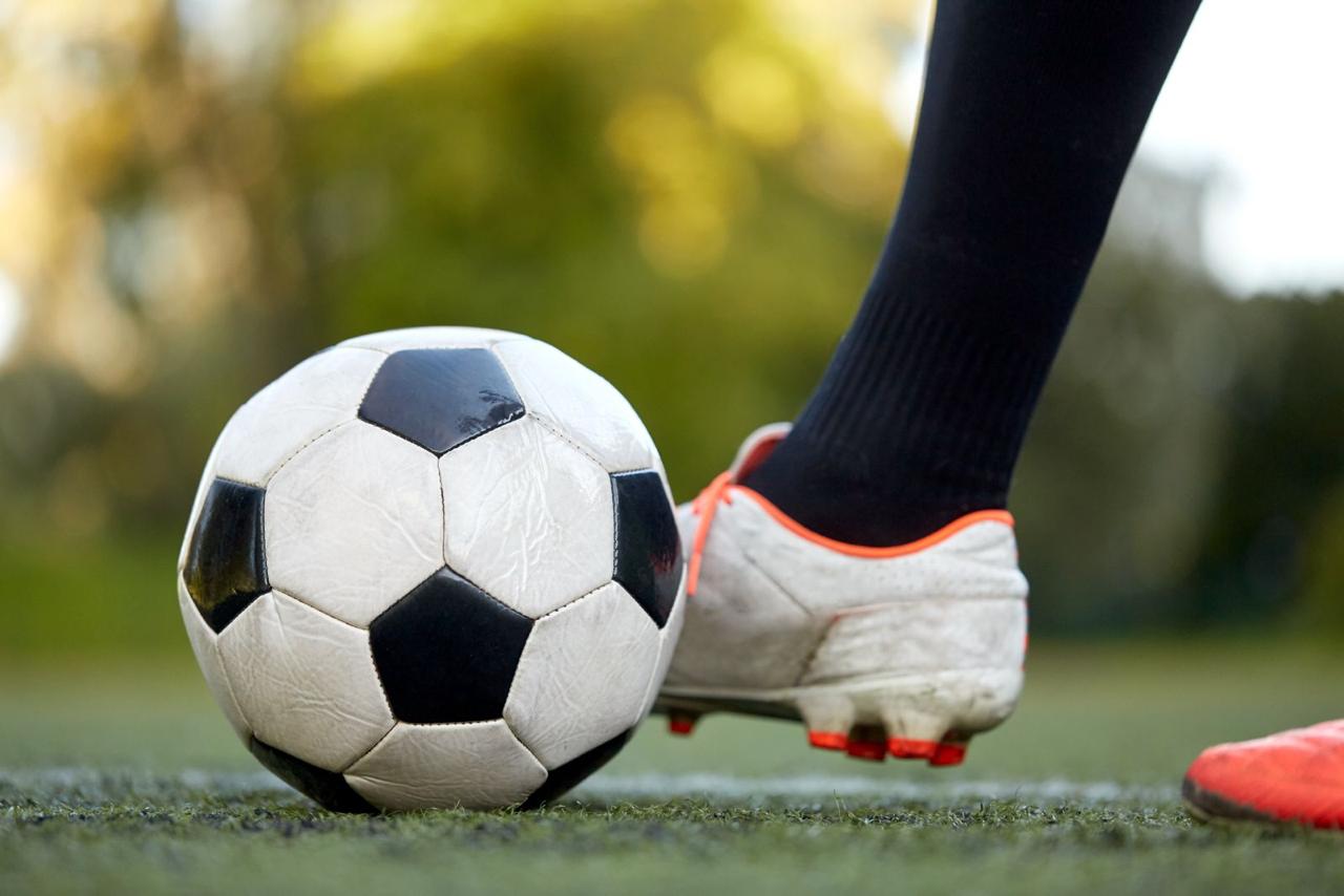 Un pallone di calcio