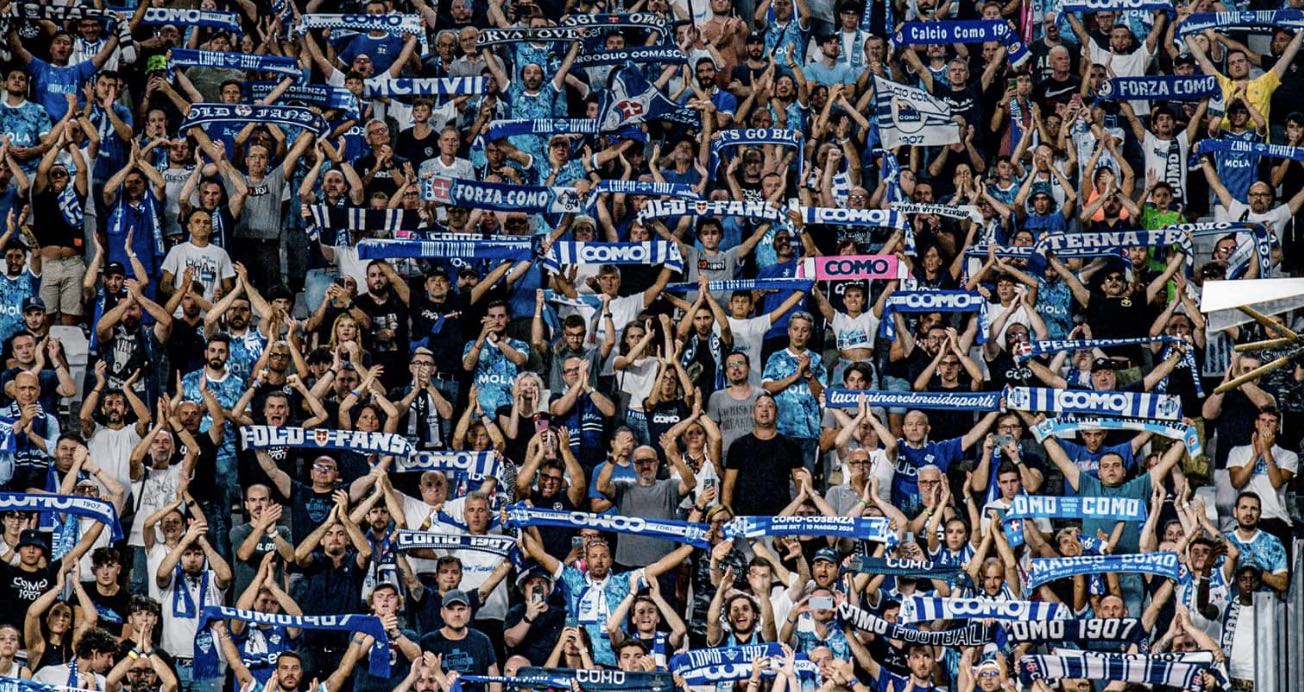 Tifosi lariani a Torino per Juventus-Como