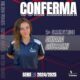 Locandina della Pallavolo Cabiate inerente alla conferma di Chiara Giussani quale seconda allenatrice