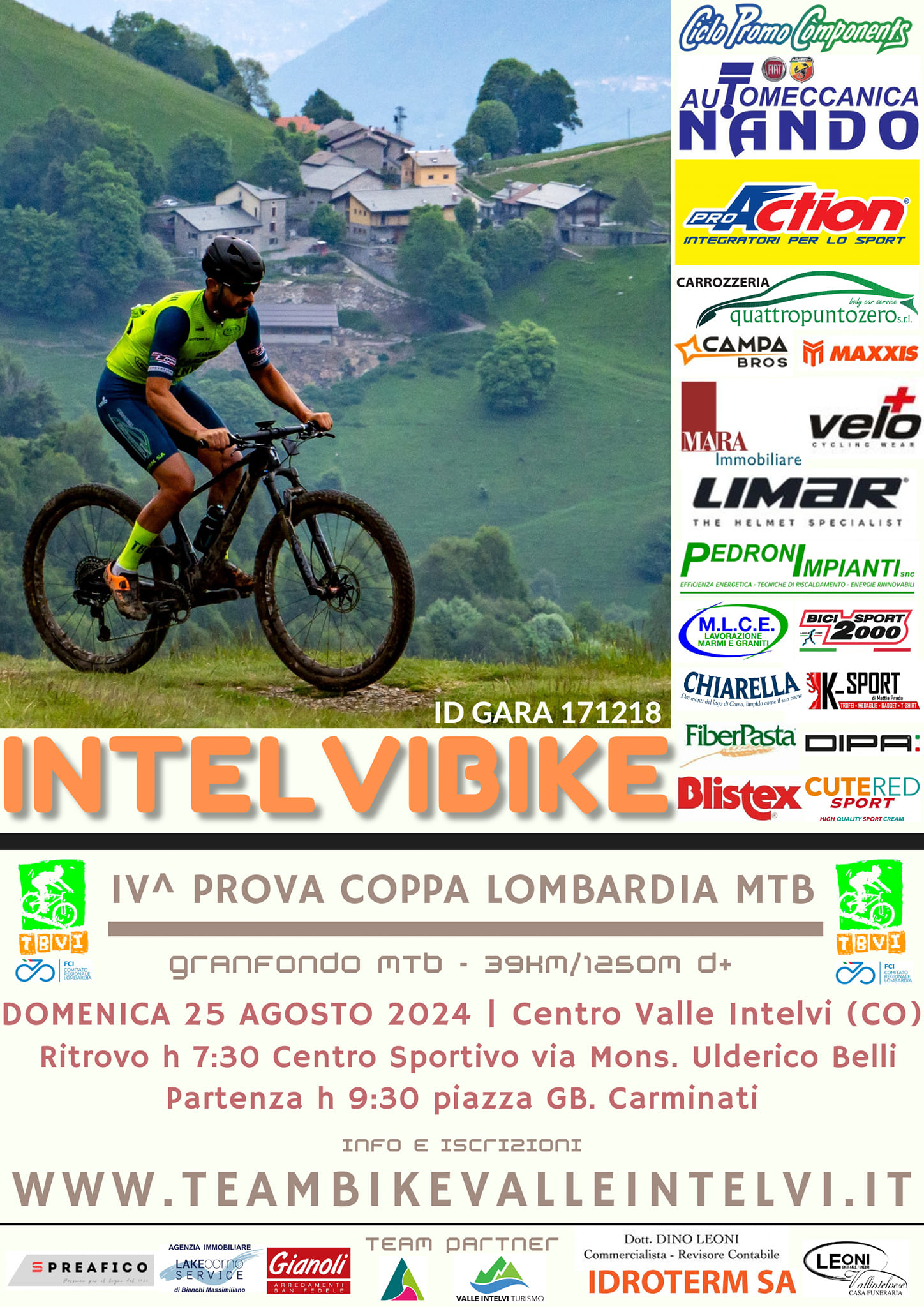 Locandina di Intelvi Bike