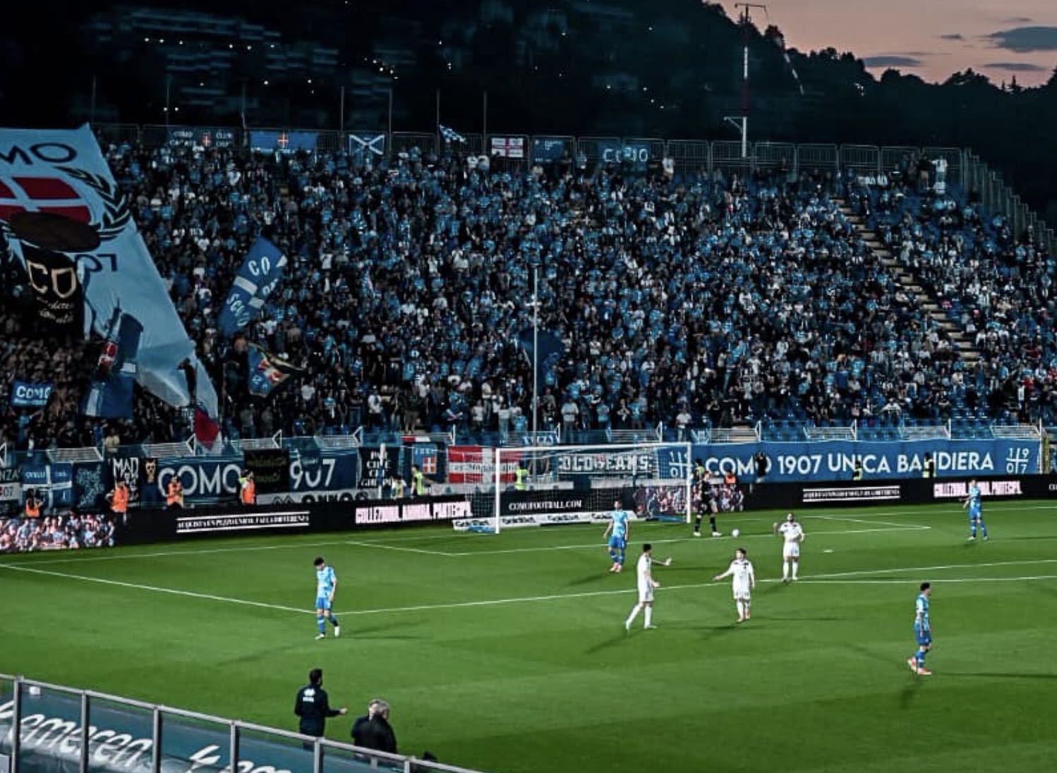 Il Sinigaglia in notturna