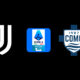 Locandina dell'incontro di calcio Juve-Como