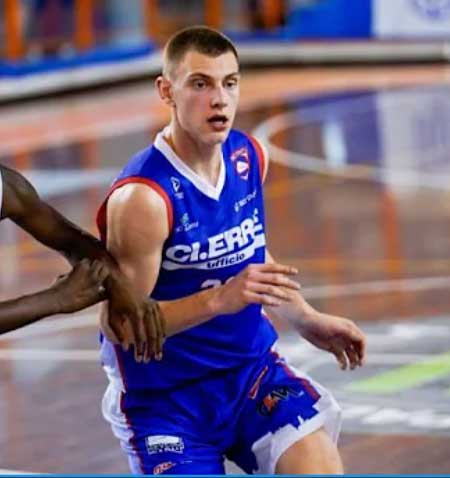Luca Bandirali in azione