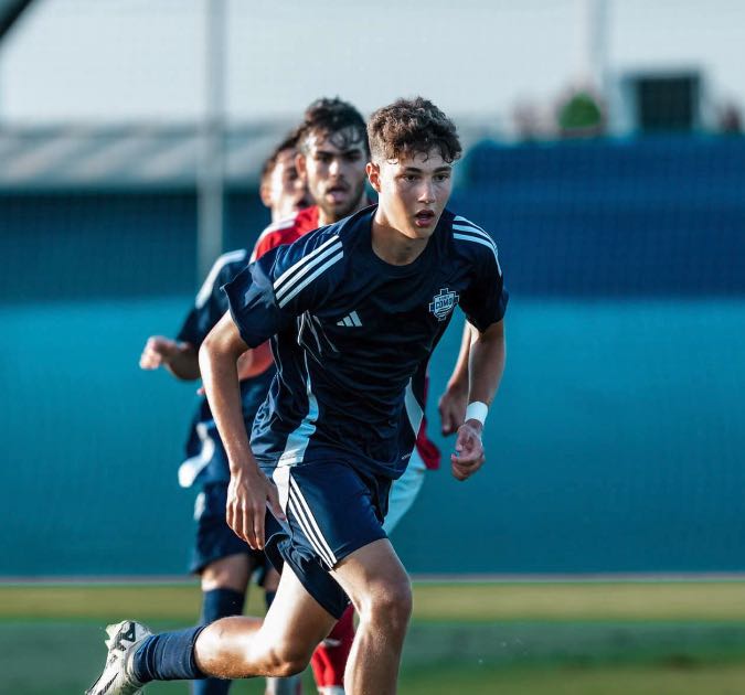 Matteo Papaccioli in azione