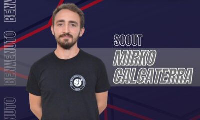 Foto della Pallavolo Cabiate che presenta la "new entry" Mirko Calcaterra.
