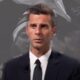 Primo piano di Thiago Motta, allenatore della Juventus