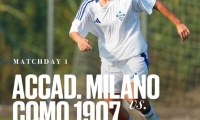 Locandina inerente all'esordio del Como 190t nel campionato di Eccellenza