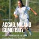 Locandina inerente all'esordio del Como 190t nel campionato di Eccellenza