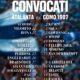 Infografica con i convocati per Atalanta-Como