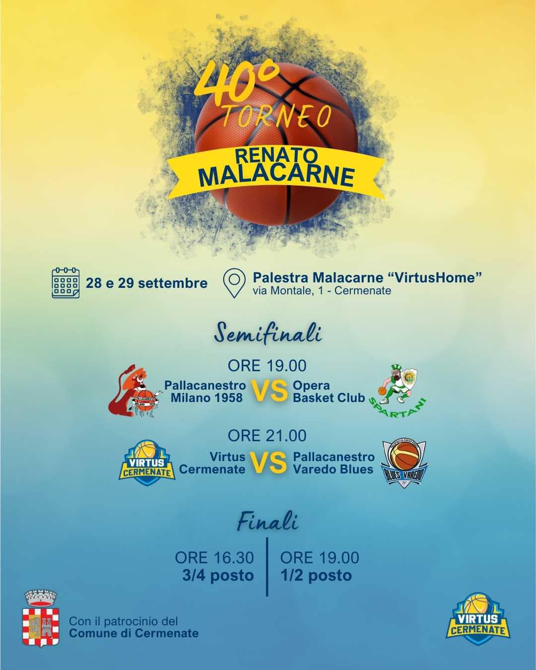 Locandina ufficiale dell'evento