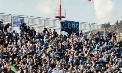 Un dettaglio del tifo lariano