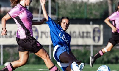 Fase di gioco dell'incontro contro la Riozzese