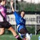 Fase di gioco dell'incontro contro la Riozzese