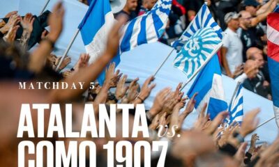 Un grazie ai tifosi da parte del Como 1907 per la doppia trasferta