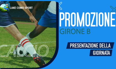 Infografica sulla presentazione della giornata del campionato di Promozione - Girone B