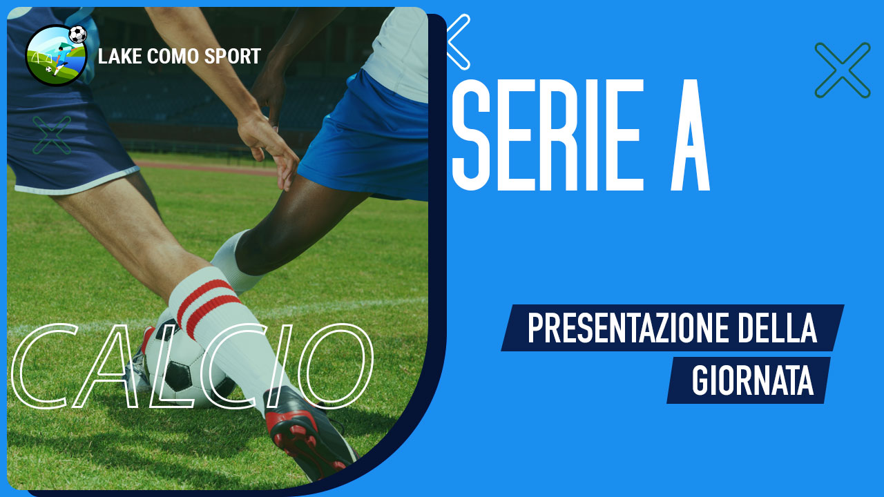 Infografica sulla presentazione della giornata di Serie A