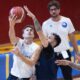 Foto ufficiale della Pallacanestro Cantù sull'allenamento per la Valtellina Summer League.