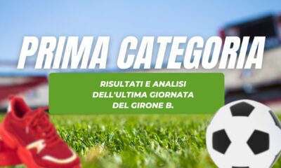 Infografica sulla prima categoria B - risultati