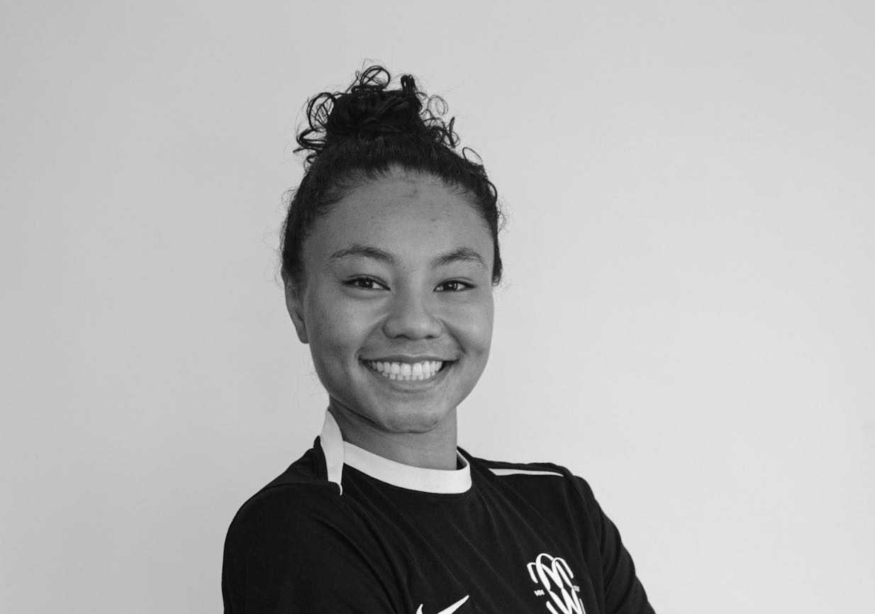 Foto ufficiale del nuovo acquisto del Como Women Sarina Bolden.