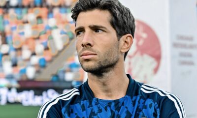 Un primo piano di Sergi Roberto