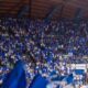 Panoramica della curva con il tifo canturino