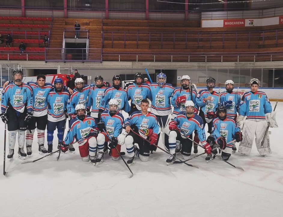 L'Under 19 dell'Hockey Como