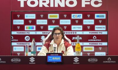 Paolo Vanoli, tecnico del Torino, in conferenza stampa