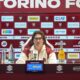 Paolo Vanoli, tecnico del Torino, in conferenza stampa