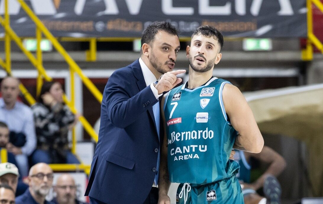 Coach Brienza e Fabio Valentini