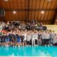 Foto di gruppo dei giovani della Liberta Brianza Pallavolo Cantù