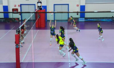 Un'azione della partita di Concorezzo