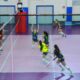 Un'azione della partita di Concorezzo