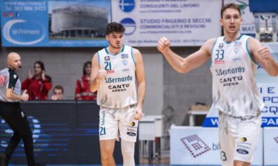Giocatori canturini in azione