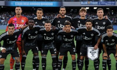 La formazione scesa in campo al Maradona