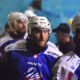 I giocatori dell'Hockey Como in azione