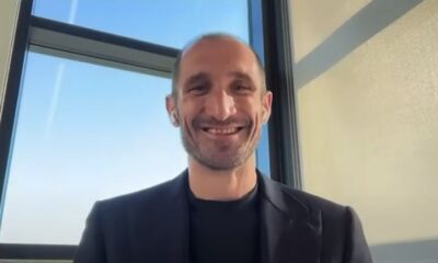 Un primo piano di Giorgio Chiellini