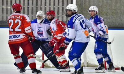 Hockey Como in azione contro l'Alleghe