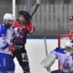Una fase di gioco dell'Hockey Como
