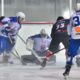 Giocatori dell'Hockey Como in azione