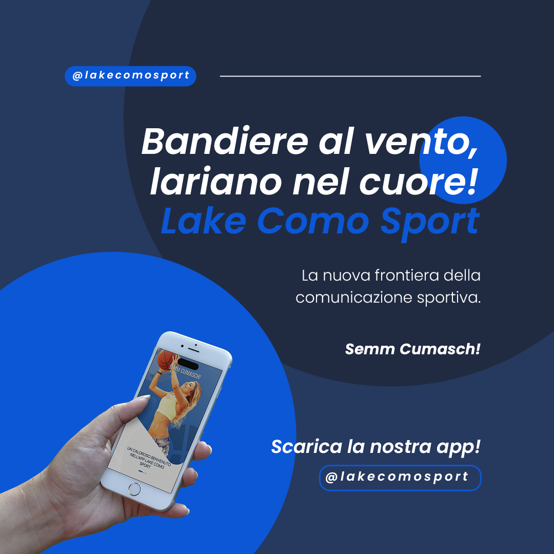 Infografica dell'app Lake Como Sport