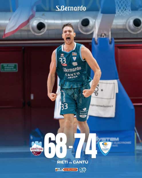Rieti vs Cantù