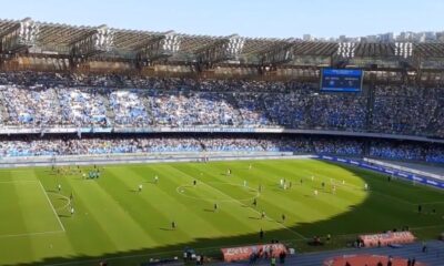 Un'immagine dello Stadio Maradona di Napoli